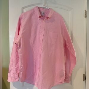 Brooks Brothers Casual Pink Button Down Classic Long Sleeve Shirt